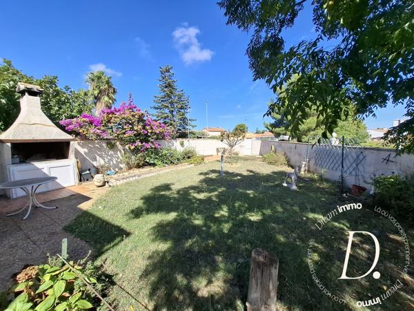 FLORENSAC - Charmante maison individuelle avec garage de 60 m².