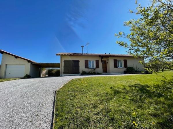 Maison T4 de 92 m² de plain-pied sur terrain 1052 m²