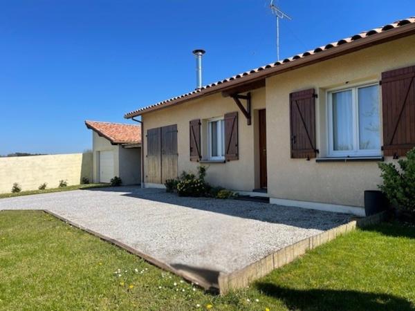 Maison T4 de 92 m² de plain-pied sur terrain 1052 m²