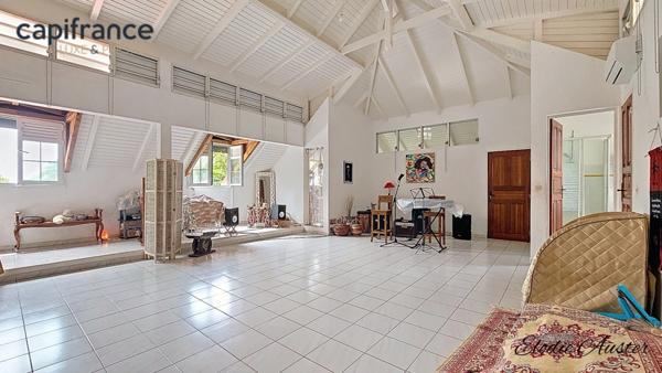Propriété vue montagnes 12 pièces composée d'une villa et 1 maison créole