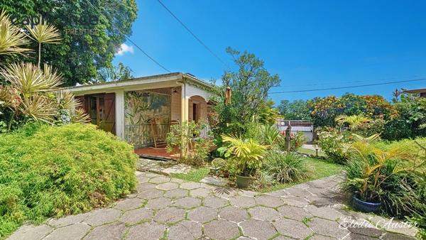 Propriété vue montagnes 12 pièces composée d'une villa et 1 maison créole
