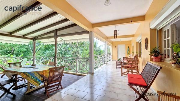 Propriété vue montagnes 12 pièces composée d'une villa et 1 maison créole