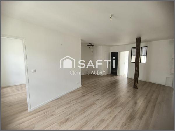 Découvrez cet agréable appartement situé au 2? étage sans ascenceur !