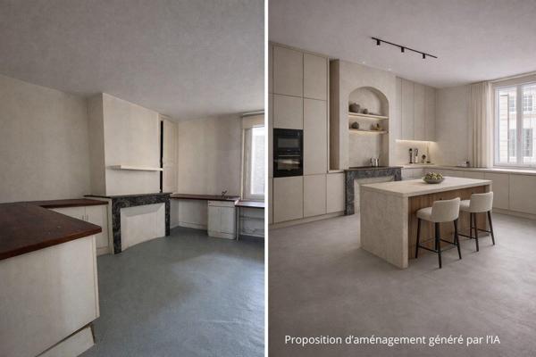 Nancy Stanislas – 102m² de caractère – Parquet / Cheminées