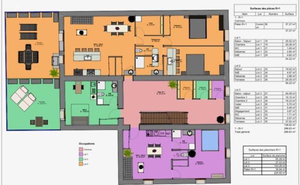 Maison  6 pièce(s) 520 m2, Parcelle de 1400m² Idéal investisseur!