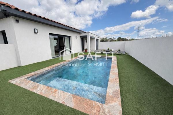 Villa 220 m² face vignes avec piscine
