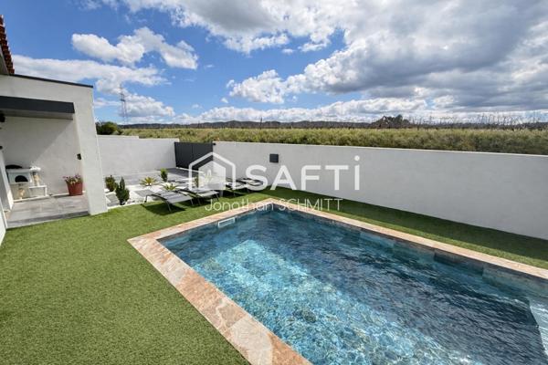 Villa 220 m² face vignes avec piscine