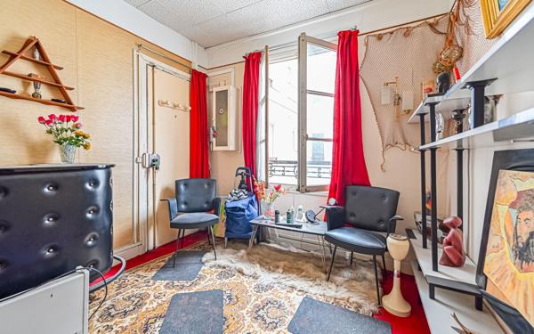 Appartement à vendre    2 pièces • 26,63 m2 Paris 10