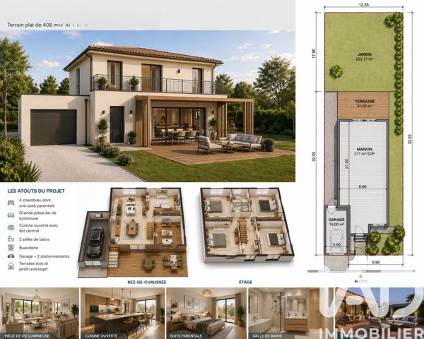 Terrain à vendre 409 m² Noisy-le-Grand