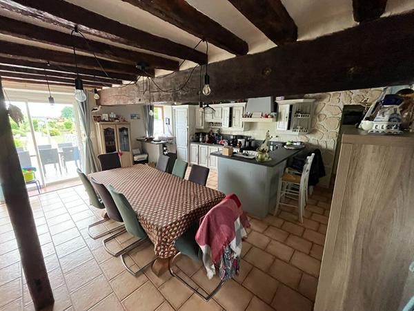 Maison familiale au calme avec grand jardin et dépendance à Méon