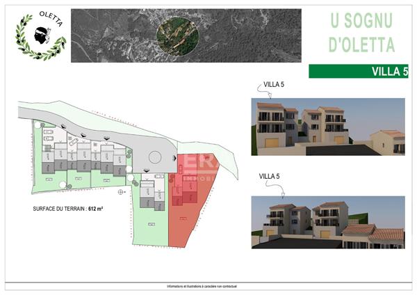 Programme U Sognu d'Oletta - Maison T4 avec garage