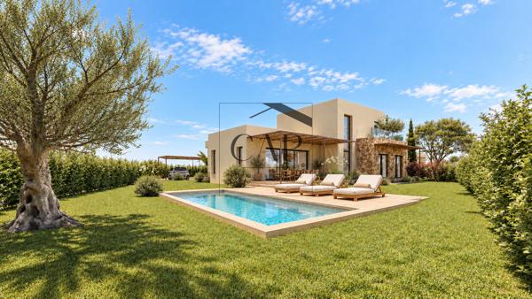 Élégante villa T5 neuve, proche Saint-Cyprien, entre mer et macquis