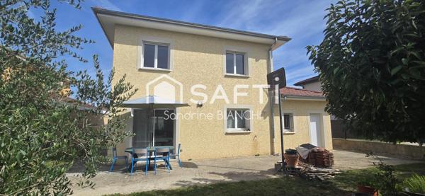 Maison récente 3 chambres avec 500m² de terrain