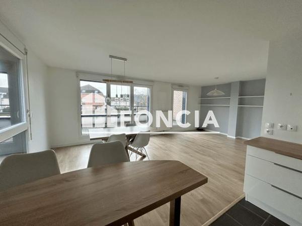 Location Appartement 4 pièces 86.35 m² - Marcq En Baroeul 59700