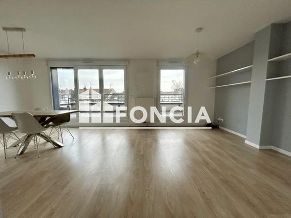 Location Appartement 4 pièces 86.35 m² - Marcq En Baroeul 59700