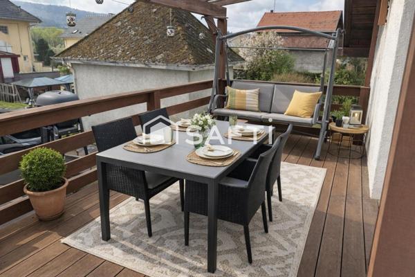 Immeuble rentable proche Épinal avec atelier