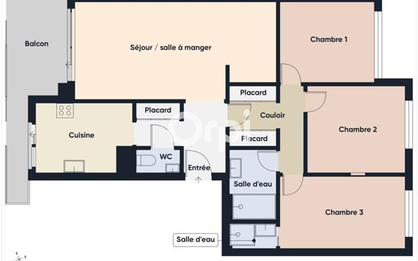 Appartement à vendre    4 pièces • 81 m2 Meudon
