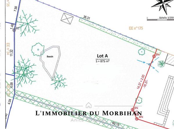 Vannes (56000) Terrain constructible sur Vannes