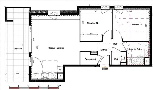 Appartement à vendre 3 pièces 65 m² Meylan