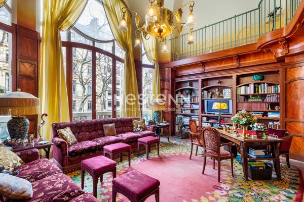 Nestenn Duplex Paris 4 pièce(s), Parc Monceau, Messine, Art Nouveau, Luxe