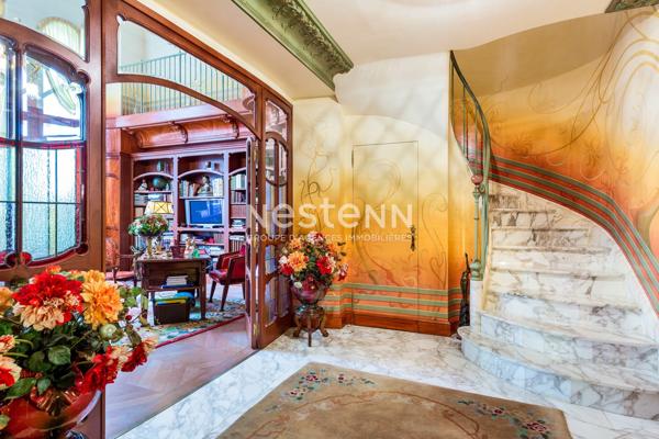 Nestenn Duplex Paris 4 pièce(s), Parc Monceau, Messine, Art Nouveau, Luxe