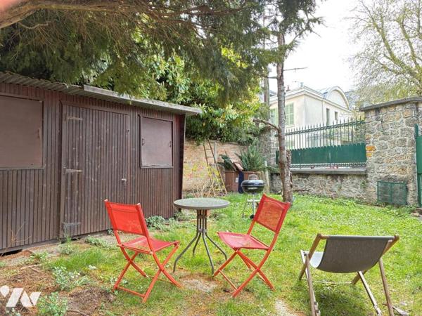 Appartement avec jardin privatif.