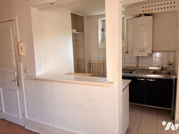 Appartement avec jardin privatif.