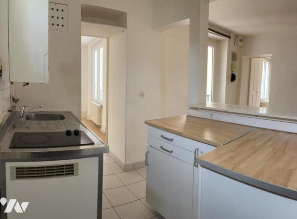 Appartement avec jardin privatif.