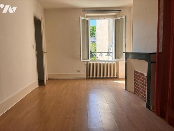 Appartement avec jardin privatif.