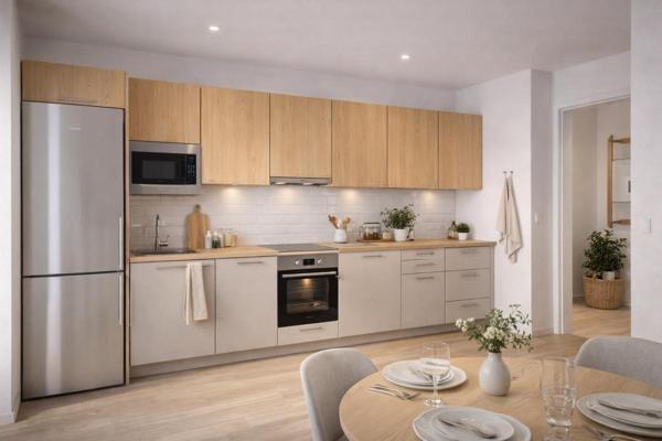 Trets 4 pièces 1er étage avec terrasse 57 m2