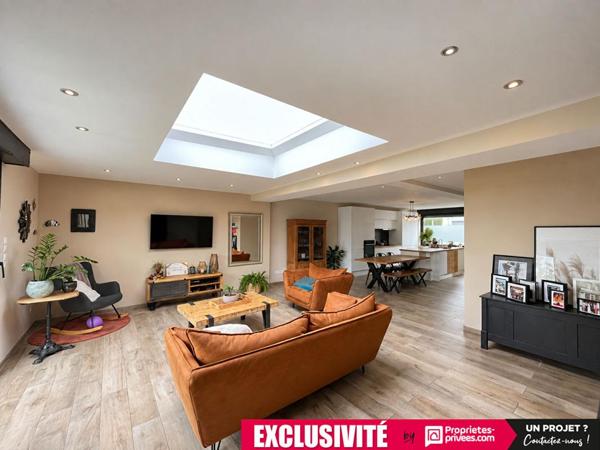 Semi Individuelle - 5 chambres - cave - jardin - garage -130 m2