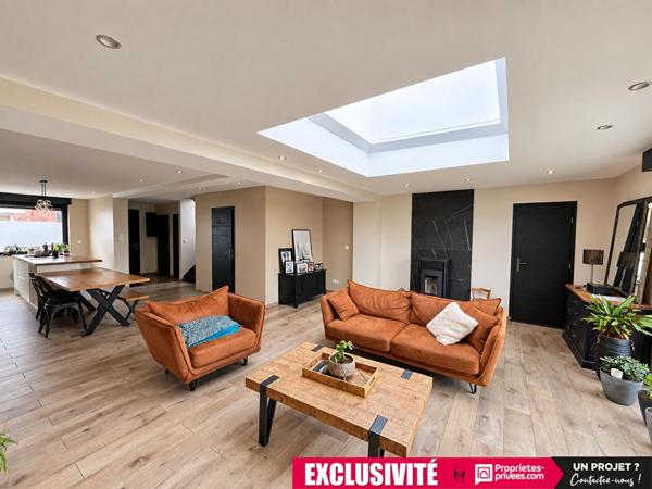 Semi Individuelle - 5 chambres - cave - jardin - garage -130 m2