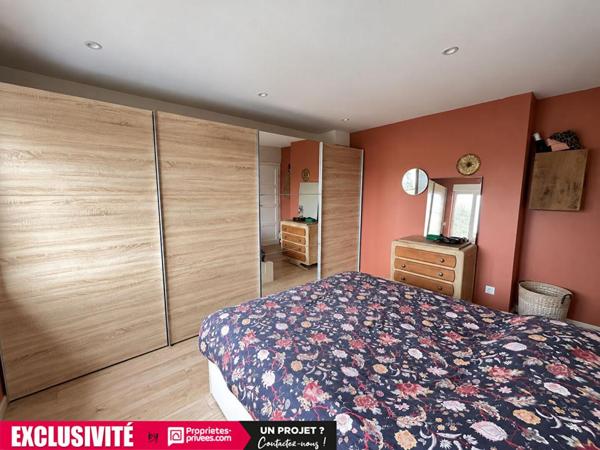 Semi Individuelle - 5 chambres - cave - jardin - garage -130 m2