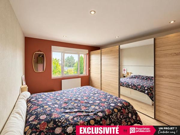 Semi Individuelle - 5 chambres - cave - jardin - garage -130 m2