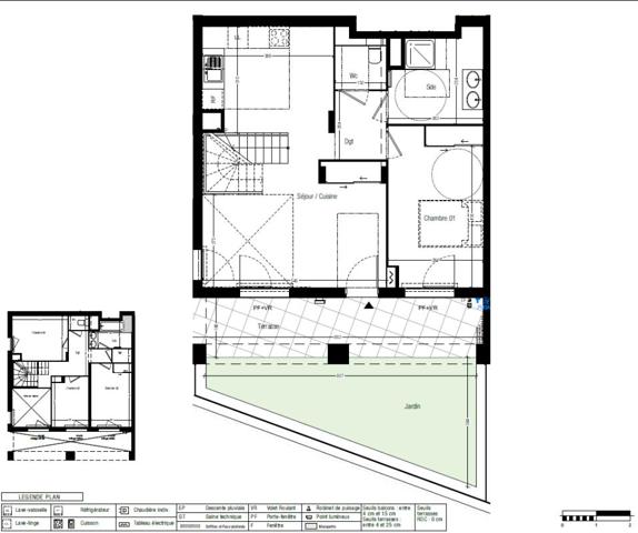 Appartement Duplex Marseille 5 pièce(s) 107 m2