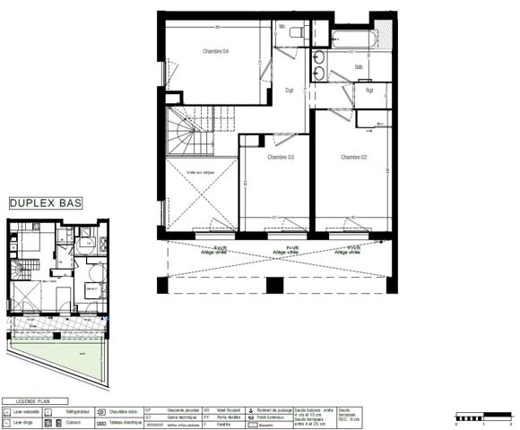 Appartement Duplex Marseille 5 pièce(s) 107 m2