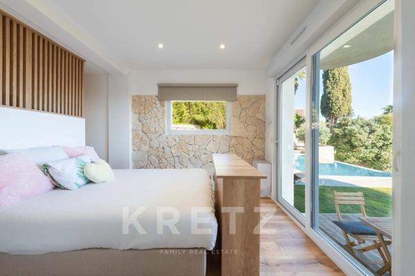 Villa vue mer panoramique Hauteur de Golfe Juan