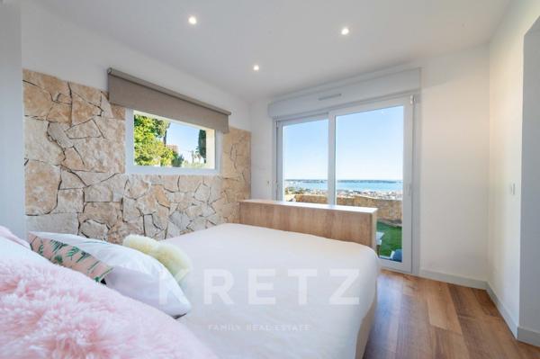 Villa vue mer panoramique Hauteur de Golfe Juan