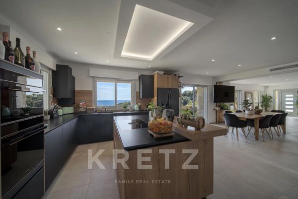 Villa vue mer panoramique Hauteur de Golfe Juan