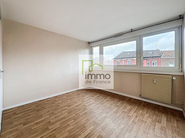 Appartement Lille T3 lumineux avec balcon et garage - secteur Cormontaigne
