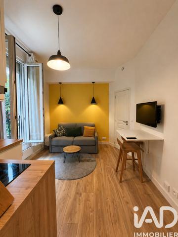 Studio à vendre 15,3 m² Paris 18
