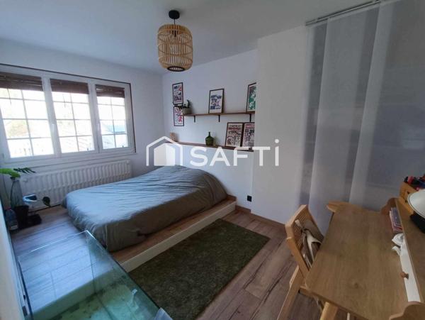 Jolie maison semi individuelle 3 chambres jardin