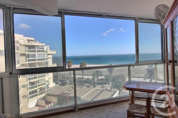 Appartement Studio Cabine à vendre  2 pièces - 24,40 m 2   CANET EN ROUSSILLON  - 66