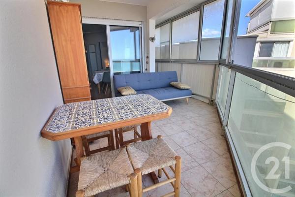 Appartement Studio Cabine à vendre  2 pièces - 24,40 m 2   CANET EN ROUSSILLON  - 66