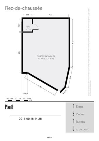 Location Fonds de commerce 1 pièces 38 m2 à Le Bugue