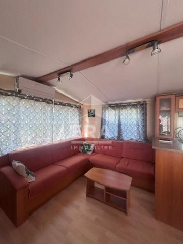 A Vendre - Mobil home climatisé 3 pièces + parcelle 278 m² - Villers Sur Authie