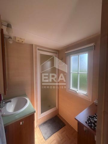 A Vendre - Mobil home climatisé 3 pièces + parcelle 278 m² - Villers Sur Authie