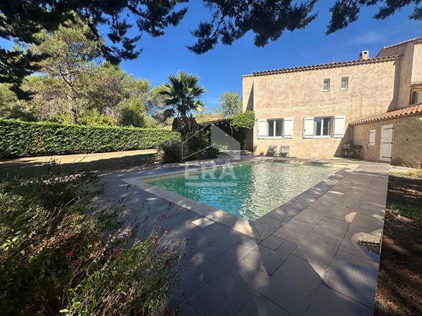 A VENDRE 83470 SAINT MAXIMIN LA SAINTE BAUME MAISON T5 DE 120M² SUR 1200M² DE JARDIN PISCINE DEPENDANCE