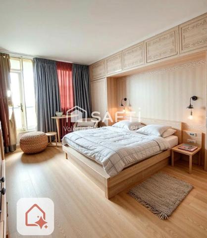 T3 bis proche du Parc Barbieux avec garage et box.