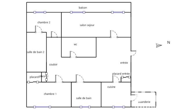 Appartement à vendre 4 pièces 96 m² Tours